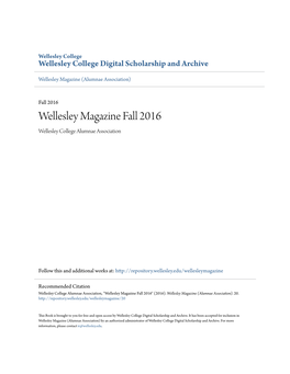 Wellesley College Digital Scholarship and Archive