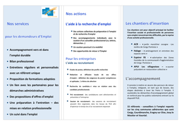 L'aide À La Recherche D'emploi