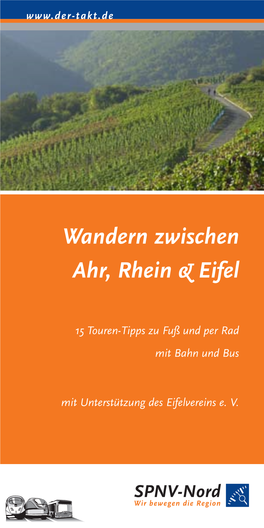 Wandern Zwischen Ahr, Rhein & Eifel