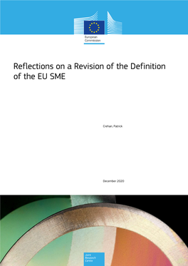 Reflections on a Revision of the Definition of the EU SME