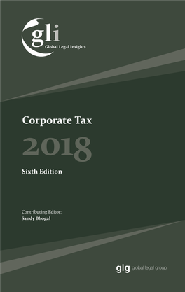 Corporate Tax 2018 Sixth Edition