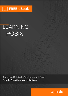 Posix Table of Contents