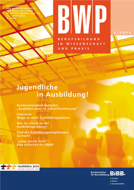 Jugendliche in Ausbildung!