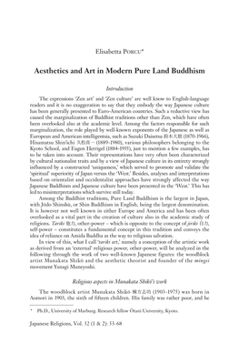 Aesthetics and Art in Modern Pure Land Buddhism