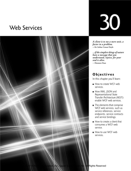 Web Services 30