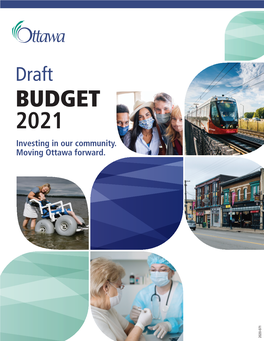 Draft BUDGET 2021 Investing in Our Community