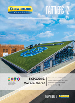 EXPO2015. We Are There! Sustainable Farm Pavilion