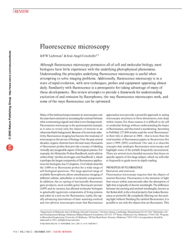 Fluorescence Microscopy