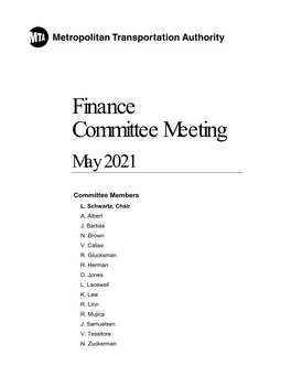 Finance Committee Meeting