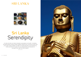 Sri Lanka– Serendipity