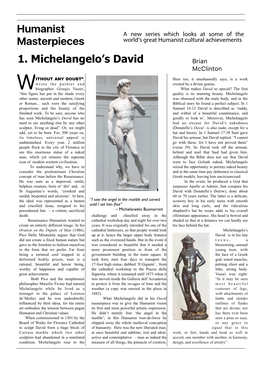 Michelangelo's David