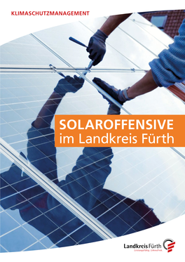 SOLAROFFENSIVE Im Landkreis Fürth INHALT