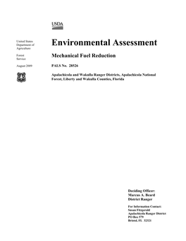 Draft Environmental Assessment