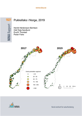 Pukkellaks I Norge 2019