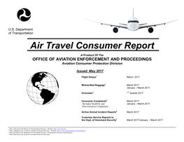 Air Travel Consumer Report