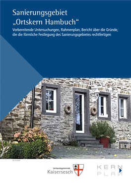 Sanierungsgebiet „Ortskern Hambuch“