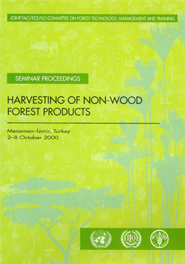 Harvesting of Non-Wood Forest Products