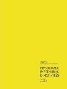 Programme Partenarial D'activités 2016