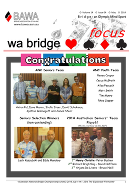 2014 Australian Seniors' Team Playoff