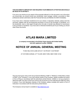 Atlas Mara Limited