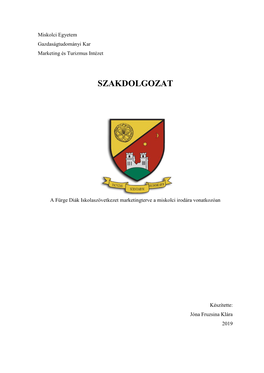 Szakdolgozat