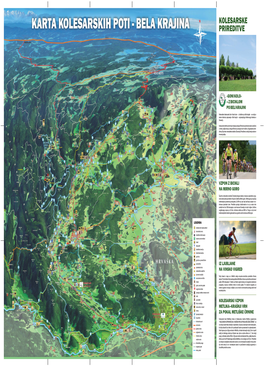 Karta Kolesarskih Poti - Bela Krajina Prireditve