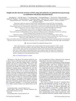 Insights Into the Electronic Structure of $ {\Rm Oso} 2$ Using Soft and Hard