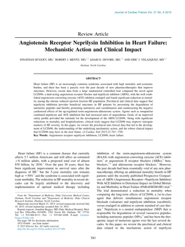 Angiotensin Receptor Neprilysin Inhibition in Heart Failure: Mechanistic Action and Clinical Impact