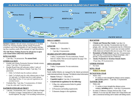 2017 Southwest Alaska Alaska Peninsula, Aleutian Islands, And