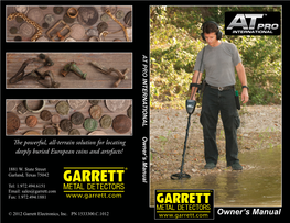 Garrett at Pro™ Metal Detector