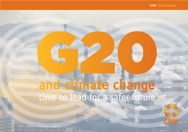 CARE G20 and Climate Change Report