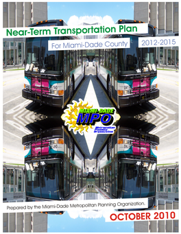 Near-Term Transportation Plan for Miami-Dade County 2012-2015