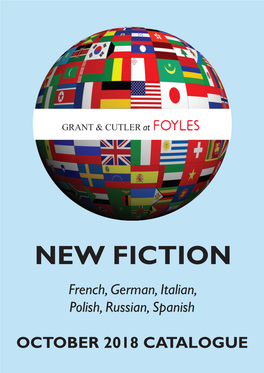 NEW FICTION French, German, Italian, Polish, Russian, Spanish