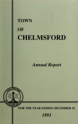 Annual Report of the Town of Chelmsford