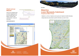 Waterline Lower Manawatu Catchment