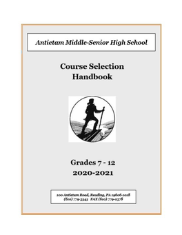 Course Selection Guide 2020-2021
