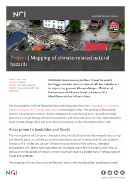 Mapping of Climate-Related Natural Hazards