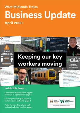 West Midlands Trains Business Update April 2020