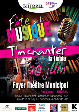 FÊTE DE LA MUSIQUE 20H