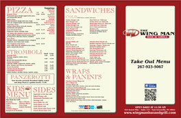 WING MAN TAKE out MENU 11X17 TRIFOLD Approved Editable