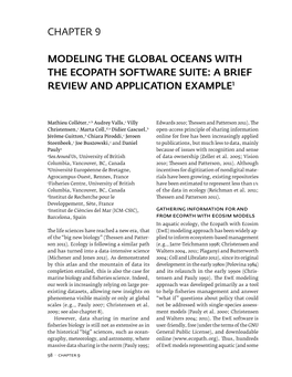 Chapter 9 Modeling the Global Oceans with The