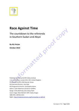 Race Against Time