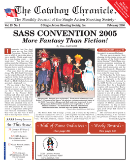 SASS CONVENTION 2005 More Fantasy Than Fiction! by Chiz, SASS #392