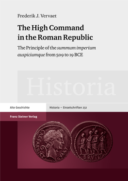 The High Command in the Roman Republic