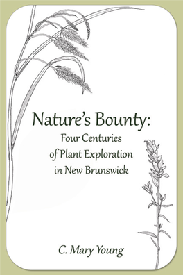 Four Centuries of Plant Exploration in New Brunswick