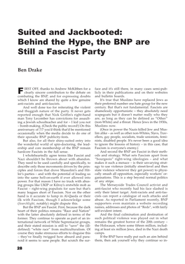 Behind the Hype, the BNP Are Still a Fascist Party