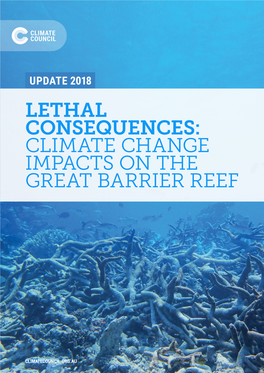 Climate Change Impacts on the Great Barrier Reef