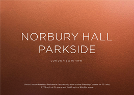 Norbury Hall Parkside