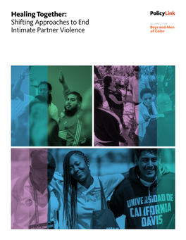 Healing Together: Shifting Approaches to End Intimate Partner Violence