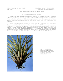 Plant Pathology Circular No. 224 Fla